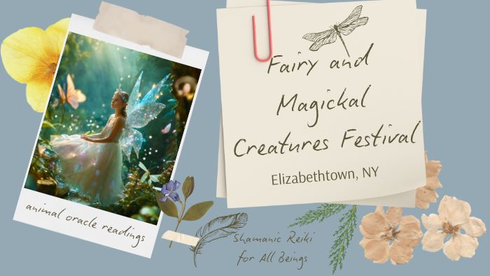 Fairy and Magickal Creatures Festival Website Header